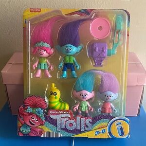 Fisher-Price Trolls Colorful Playset